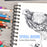 5.5" x 8.5" Premium Hardbound Sketch Book, 2 Pack, 80 Sheets Each, 70 lb (110gsm) - Hardcover Spiral Bound Artist Field, Small Sketch Pad, Acid-Free Drawing Pad - Adults, Students