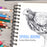 8.5" x 11" Premium Hardbound Sketch Book, 2 Pack, 80 Sheets Each, 70 lb (110gsm) - Hardcover Spiral Bound Artist Field, Small Sketch Pad, Acid-Free Drawing Pad - Adults, Students