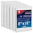 8 x 16 inch Stretched Canvas 12-Ounce Triple Primed, 6-Pack - Professional Artist Quality White Blank 3/4" Profile, 100% Cotton, Heavy-Weight Gesso