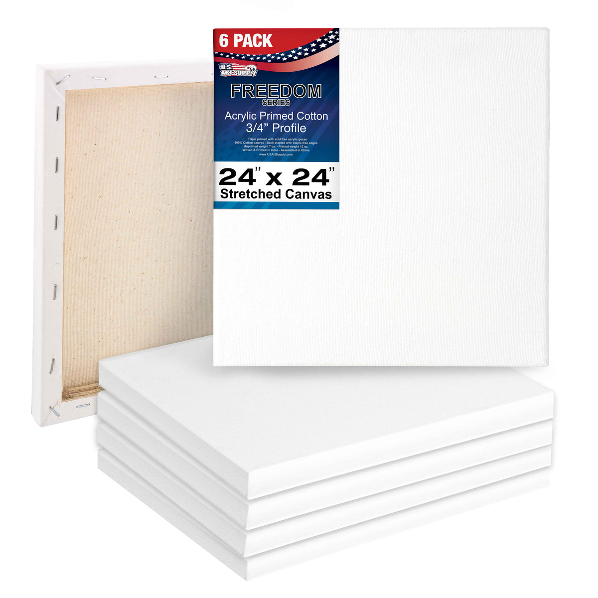 White 4x6 Canvas Panels Professional Artist Quality Acid Free