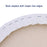 12 Inch Diameter Round 12 Ounce Primed Gesso Professional Quality Acid-Free Stretched Canvas (Pack of 6)