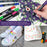 40 Unique Primary & Pastel Colors Dual Tip Fabric & T-Shirt Marker Set - Double-Ended Fabric Markers with Chisel Point and Fine Point Tips Vibrant Ink