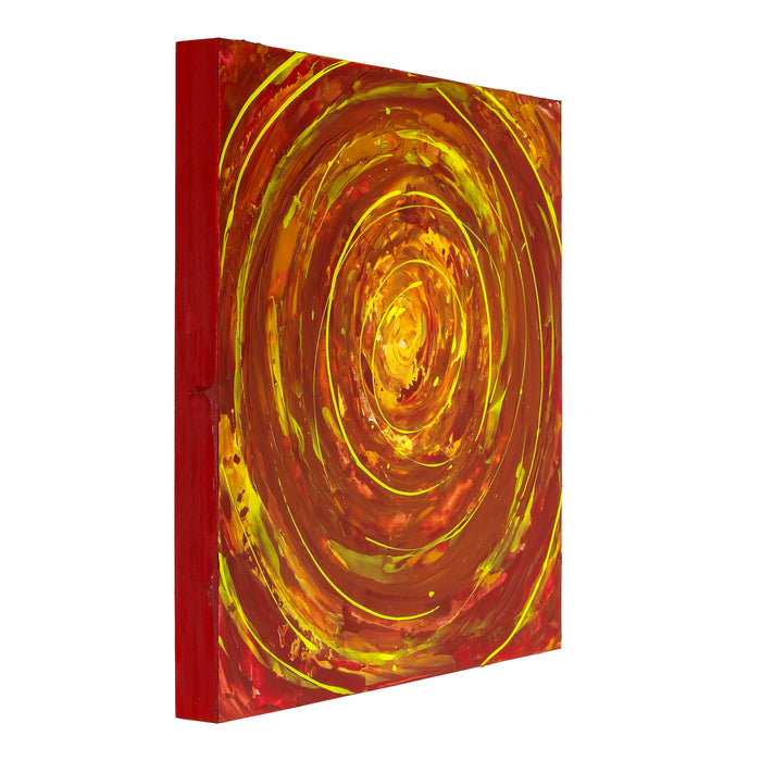 16" x 16" Birch Wood Paint Pouring Panel Boards, Gallery 1-1/2" Deep Cradle (2 Pack) - Artist Depth Wooden Wall Canvases - Painting, Acrylic, Oil