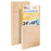 Unfinished Cradled Wood Panels for Painting, 2 Pack of 24x48 inch - Gallery Birch Wooden Canvas Boards 1-1/2" Deep - Mixed-Media Craft, Acrylic, Oil, Encaustic, Paint Pouring