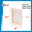 Unfinished Cradled Wood Panels for Painting, 5 Pack of 8x10 inch - Studio Birch Wooden Canvas Boards 3/4" Deep - Mixed-Media Craft, Acrylic, Oil, Encaustic, Paint Pouring Panel Board