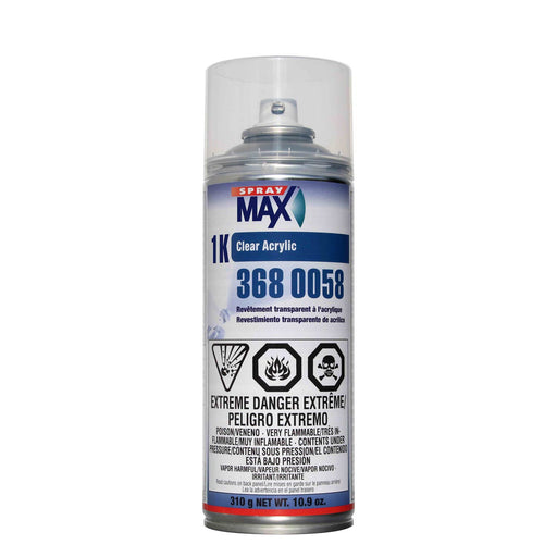 SprayMax 1K Clear Acrylic - Aerosol, 11.3oz