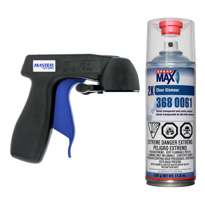 Spraymax 2K Clear Coat Aerosol Spray Can - High Gloss Automotive Clear Coat for Car Repair and New Paint Jobs - Two Stage Clear Coat - Professional