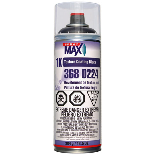 SprayMax 1K Texture Coating Black - Aerosol, 13.5oz