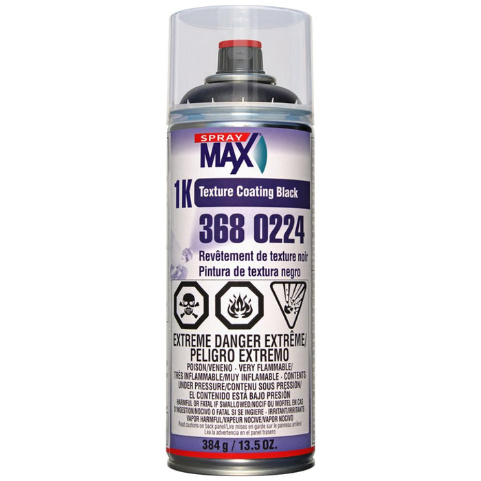 SprayMax 1K Texture Coating Black - Aerosol, 13.5oz