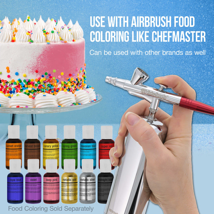Manual Mini Cake Spray Gun Airbrush For Cake Decorating Coloring Baking  Tools