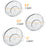 U.S. Kitchen Supply Set of 3 Stainless Steel Colander Strainers Net Baskets 5, 4, & 3-Quart - Colander with Handles & Resting Base - Stainless Steel Sieve, Mesh Strainers and Colanders for Kitchen