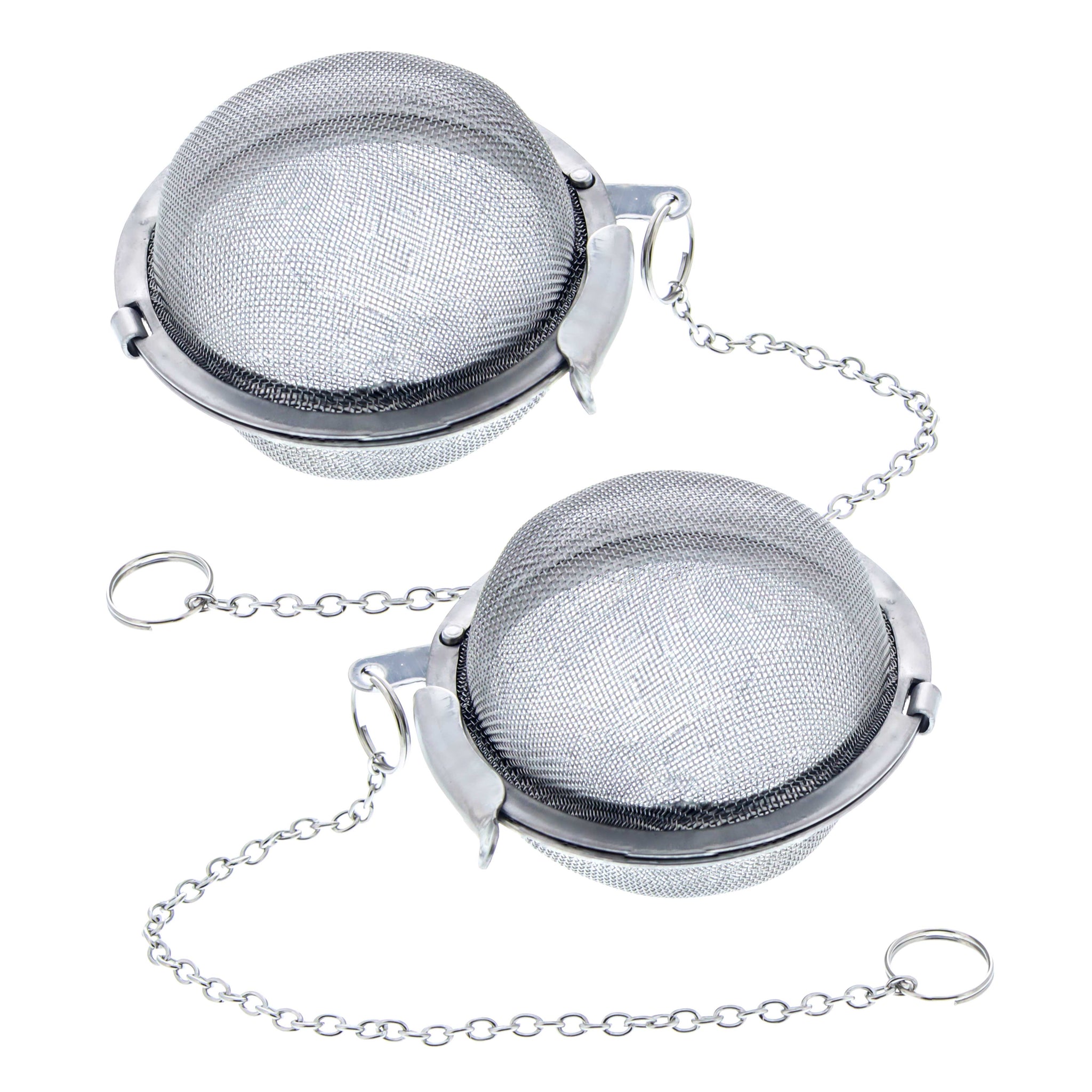 U.S. Kitchen Supply® 2 Premium Stainless Steel Tea Ball Strainer Infusers - 2.1