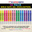 U.S. Office Supply Bible Safe Highlighter Set of 16, 2 Sets of 8 Bright Flouresent Colors, Dry Bible Highlighters No Bleed, Fade or Smear, Safe Gel Markers, Accessories, Study Guide