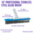 U.S. Pool Supply® Professional 10" Stainless Steel Pool Algae Brush with EZ Clip Handle - Durable Bristles, Remove Calcium Buildup, Rust Stains, Sweep Debris