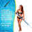 Professional 18" Stainless Steel Pool Algae Brush with Heavy Duty Aluminum Handle, EZ Clips - Durable Wire Bristles, Scrub & Remove Rust Stains Debris