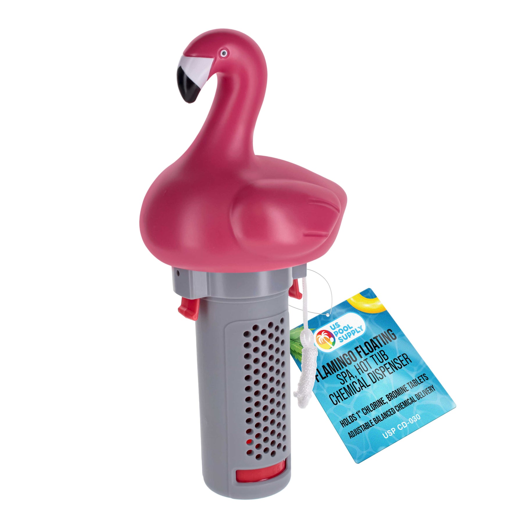 U.S. Pool Supply Flamingo Chlorine and Bromine Dispenser - Thumbnail 4