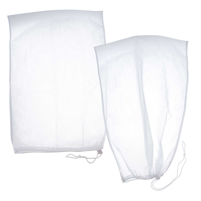 U.S. Pool Supply Fine Mesh Filter Bags for Leaf Vacuum Pool Cleaners, 2 Pack - Large 16" x 20" Replacement Net Bags, Holds Leaves Debris Universal Fit
