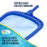 U.S. Pool Supply® Professional Heavy Duty Large 15" x 16" Swimming Pool Leaf Skimmer Net - Fine Mesh Netting, Easy Scoop Edge - Fits Standard Swimming Pool Poles