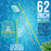 Swimming Pool 5 Foot Leaf Skimmer Net with 5 Aluminum Pole Sections - Fine Mesh Netting for Fast Cleaning of Debris - 60" Long, Above & In-ground Pool