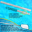 Professional Swimming Pool 6-Foot Leaf Skimmer Net with 5 Aluminum Pole Sections - Ultra Fine Mesh Netting, Skim the Finest Debris