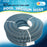 1-1/2" x 30 Foot Heavy Duty Spiral Wound Swimming Pool Vacuum Hose with Kink-Free Swivel Cuff, Flexible - Connect to Vacuum Heads