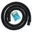 9 Foot Heavy-Duty Above Ground Pool Hose, 1.5" - Black Replacement Filter Connecting Hose, Flexible Spiral Wound EVA - Compatible with Intex for Pool Filter Pumps - Skimmer Pump