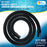 12 Foot Heavy-Duty Above Ground Pool Hose, 1.5" - Black Replacement Filter Connecting Hose, Flexible Spiral Wound EVA - Compatible with Intex for Pool Filter Pumps -Skimmer Pump