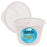 Swimming Pool Plastic Skimmer Replacement Basket (Set of 2) - Skim Remove Leaves, Bugs and Debris - 8" Top, 5.5" Bottom, 5" Deep - Not Weighted