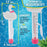 U.S. Pool Supply Floating Princess Swan Thermometer - Easy to Read Temperature Display, Measures up to 120°F & 50°C, Swimming Pools, Spas, Kids Pools