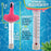 U.S. Pool Supply® Floating Flamingo Thermometer - Easy to Read Temperature Display, Measures up to 120° Fahrenheit & 50° Celsius - Swimming Pools, Spas, Kids Pools