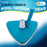 U.S. Pool Supply Weighted Triangular Pool Vacuum Head with Swivel Connection, Pole Handle, Protection Bumper, Above Ground & In-Ground Swimming Pools