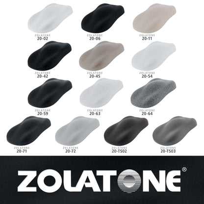Black on Black - Multi-Tone Spatter Finish Quart Size - Formerly Zolatone