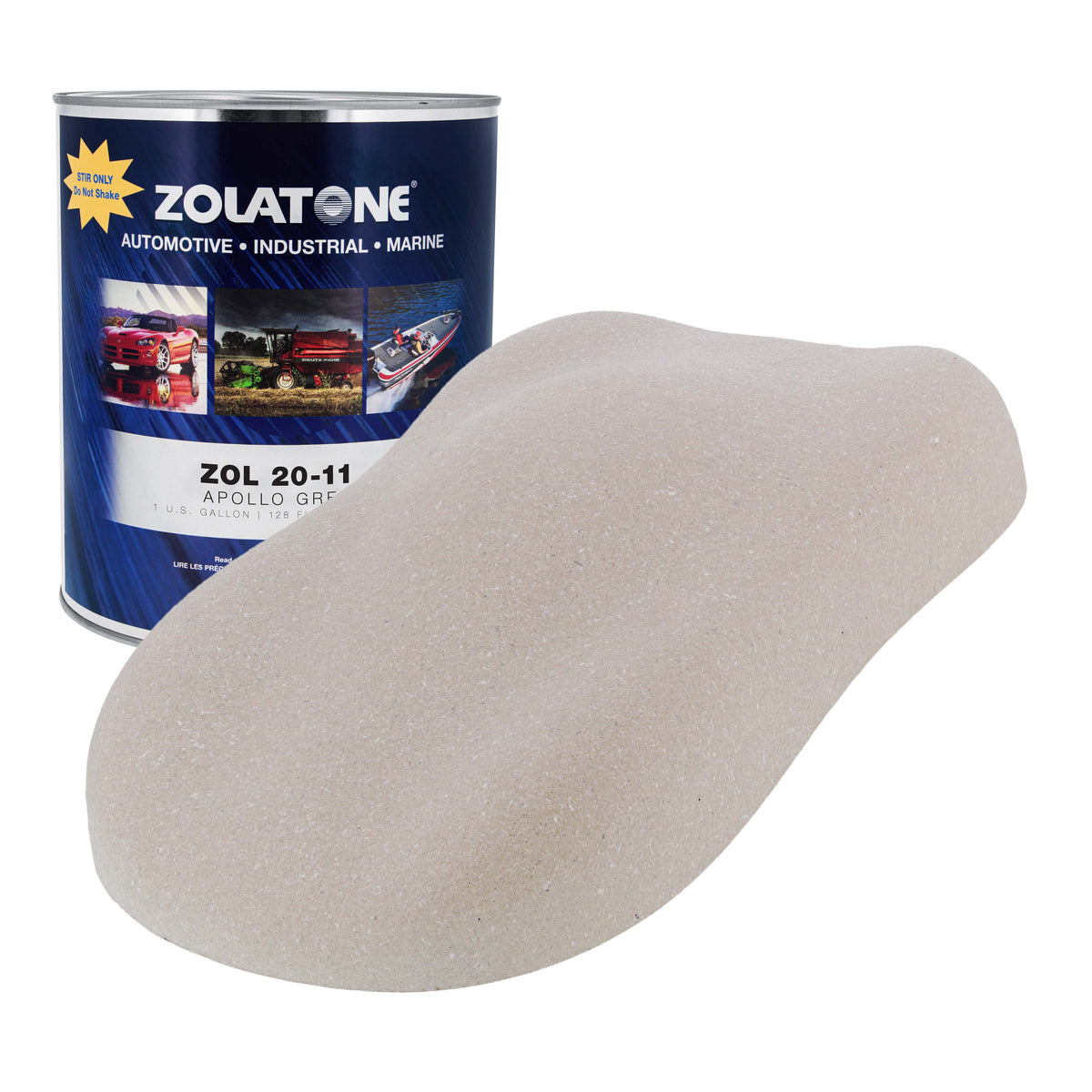 Z-TONE Apollo Gray - Multi-Tone Spatter Finish Gallon Size