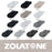 Z-TONE Apollo Gray - Multi-Tone Spatter Finish Quart Size - Formerly Zolatone