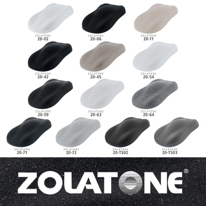 Lilith Charcoal -Multi-Tone Spatter Finish Quart Size - Formerly Zolatone