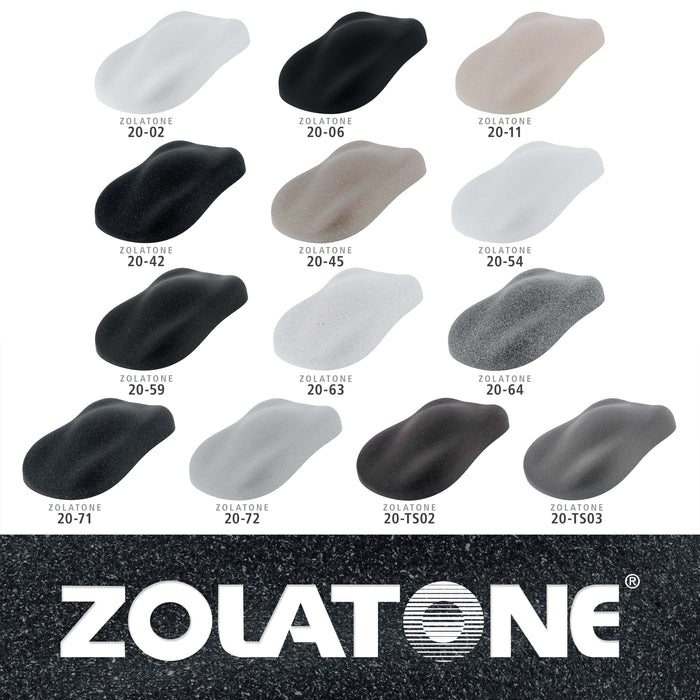Z-TONE Onyx Black - Multi-Tone Spatter Finish Gallon Size - Formerly Zolatone