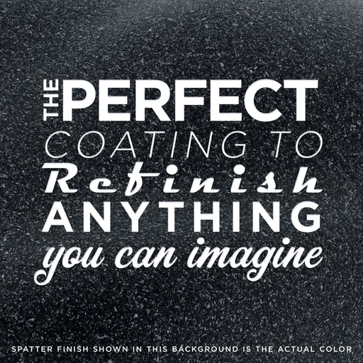 Z-TONE Onyx Black - Multi-Tone Spatter Finish Gallon Size - Formerly Zolatone