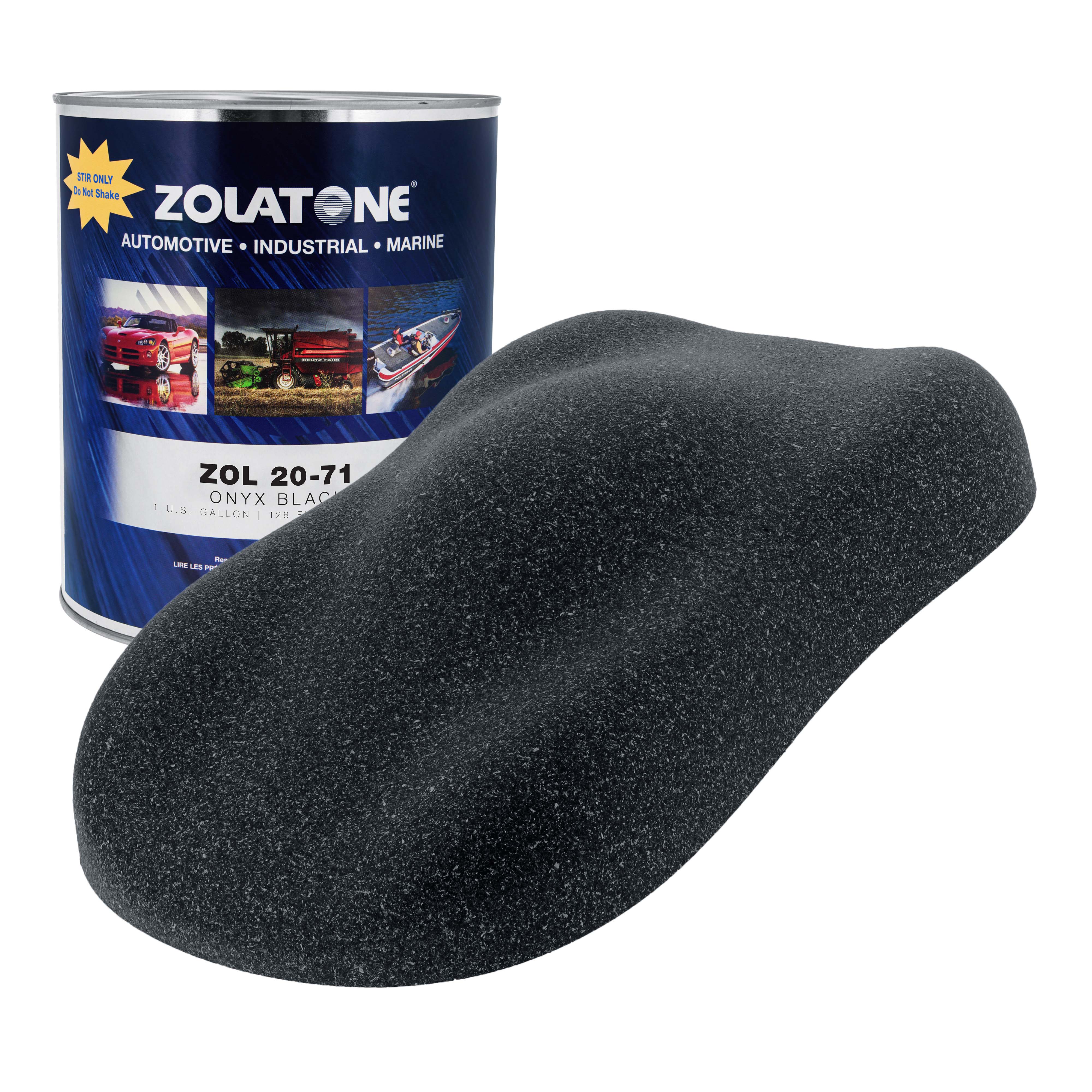 Onyx Black - Multi-Tone Spatter Finish Gallon Size - Formerly