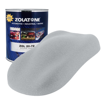 Silver Gray - Multi-Tone Spatter Finish Gallon Size- Formerly Zolatone