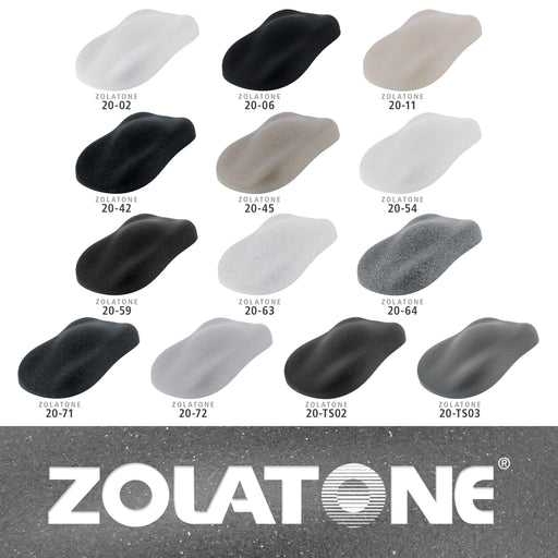 Z-Tone Trunk Spatter - Gray/White Multi-Tone Spatter Finish Match to OEM Quart Size - Formerly Zolatone