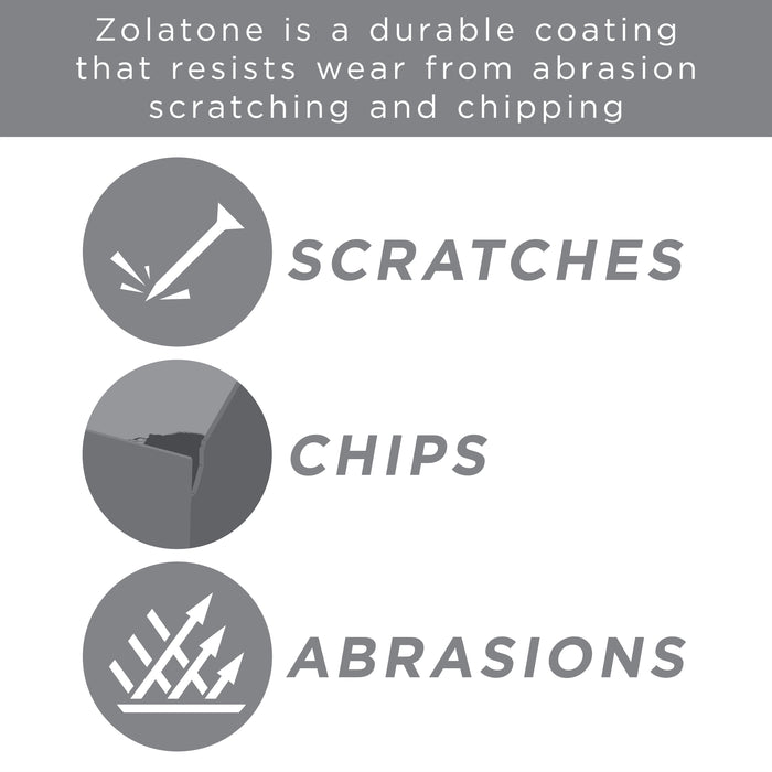 Zolatone Match to 1960’s and 70’s GM Trunk - Gray/White Trunk Spatter Paint - Quart