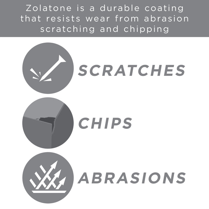 Z-Tone Trunk Spatter - Gray/White Multi-Tone Spatter Finish Match to OEM Quart Size - Formerly Zolatone