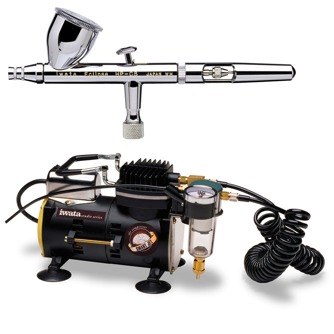 Eclipse HP-CS 4207 Airbrush Kit with Smart Jet Compressor & Air Hose