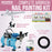 Master Airbrush Nail Decorating System - 12 Color Nail Paint Kit with Compressor, Airbrush, 100 Plus Stencil Designs and How to Airbrush Training Book