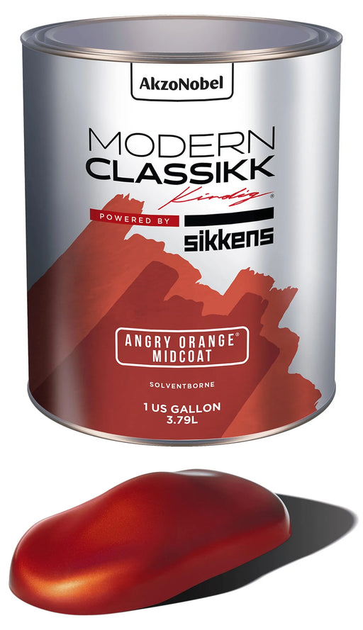 Solventborne Basecoat, Angry Orange, Quart