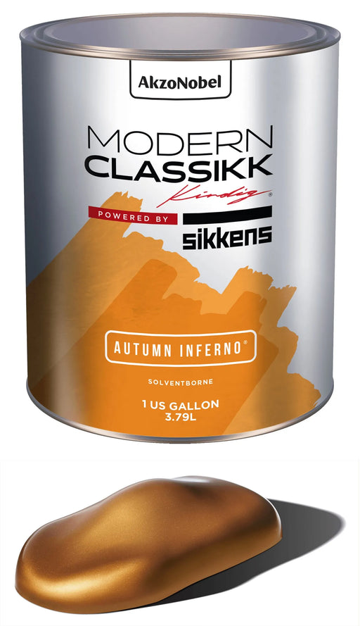 Solventborne Basecoat, Autumn Inferno, Gallon