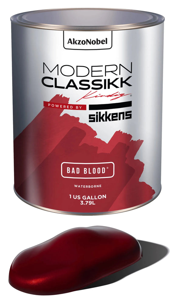 Waterborne Basecoat, Bad Blood, Gallon