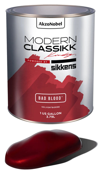 Solventborne Basecoat, Bad Blood, Quart