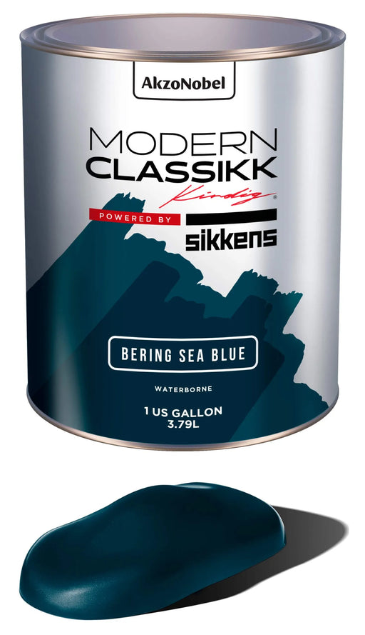Waterborne Basecoat, Bering Sea Blue, Gallon