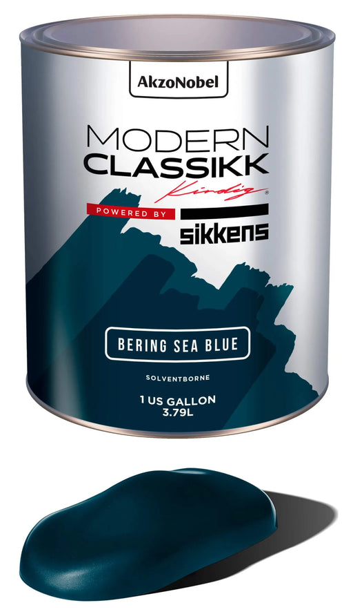 Solventborne Basecoat, Bering Sea Blue, Gallon